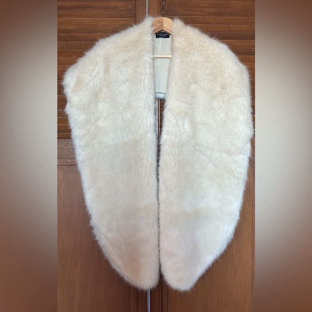 Zara faux fur stole/scarf